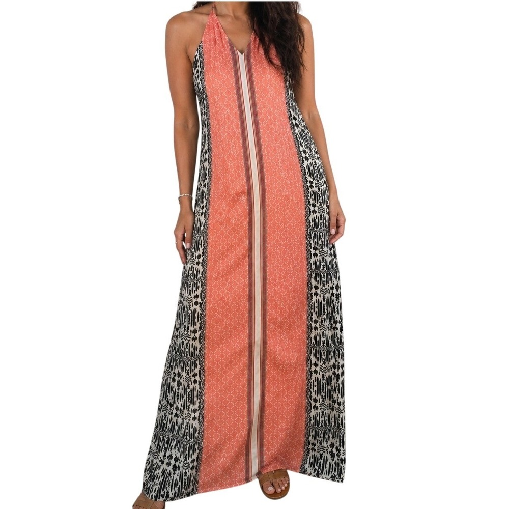 Gianni Bini Maxi Dress Boho Peasant Lightweight Size Medium
